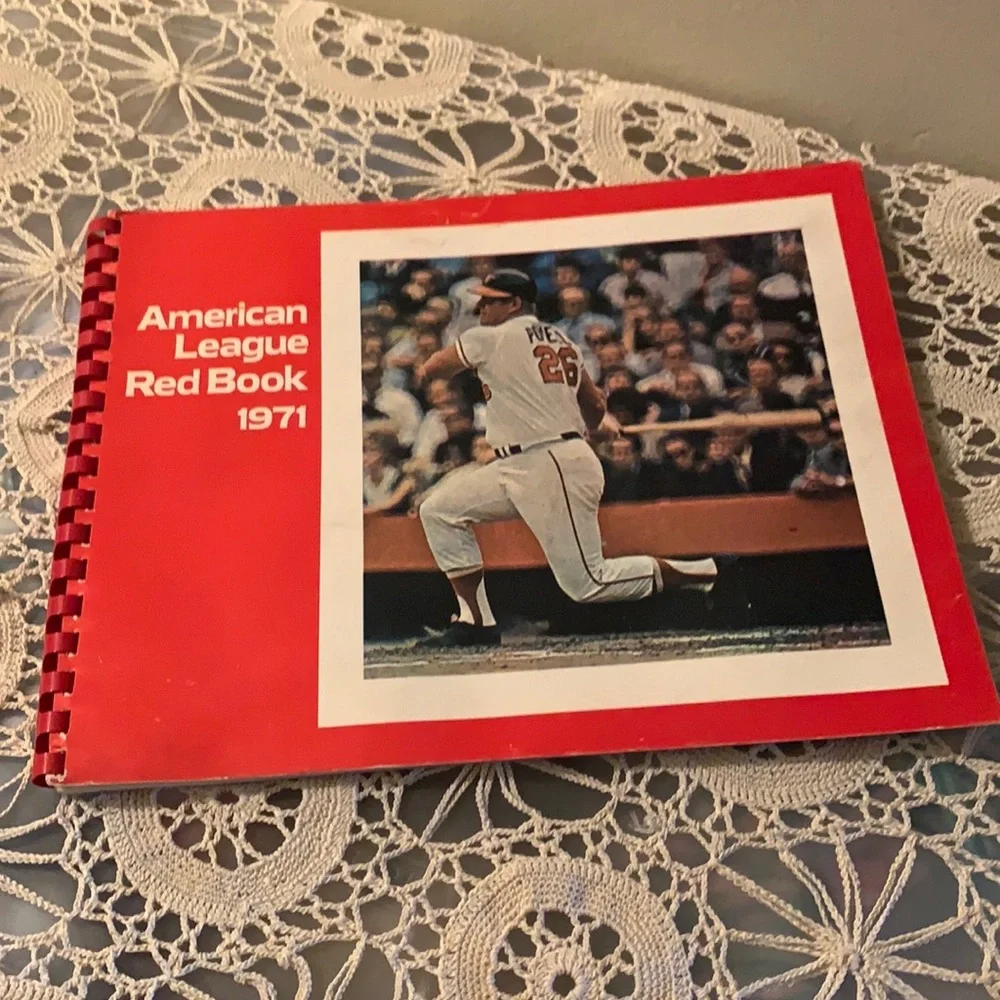 1971 AMERICAN LEAGUE Red Book BALTIMORE Orioles BOOG POWELL Yankees TIGERS Twins